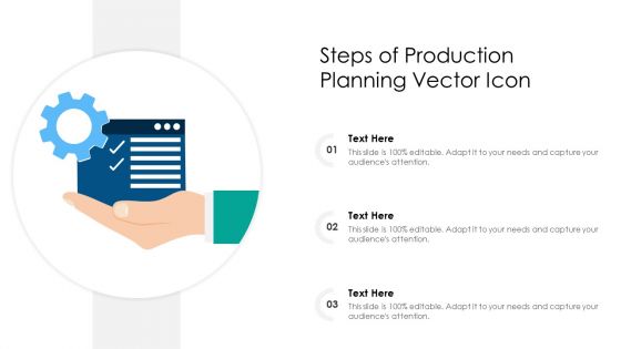 Steps Of Production Planning Vector Icon Ppt Gallery Summary PDF Steps Of Production Planning Vector Icon Ppt Gallery Summary PDF