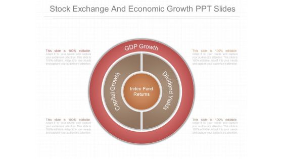 Stock Exchange And Economic Growth Ppt Slides