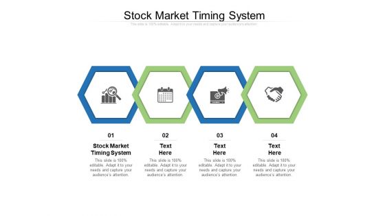 Stock Market Timing System Ppt PowerPoint Presentation Pictures Shapes Cpb