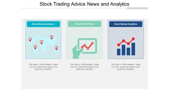 Stock Trading Advice News And Analytics Ppt Powerpoint Presentation Show Design Inspiration