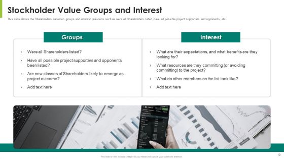 Stockholder Value Expansion For Capitalization Of Firm Ppt PowerPoint Presentation Complete Deck With Slides