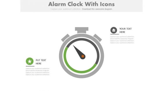 Stopwatch For Speed Calculation Powerpoint Slides