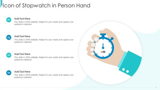 Stopwatch Icon Ppt PowerPoint Presentation Complete Deck With Slides