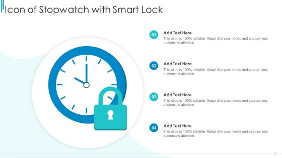 Stopwatch Icon Ppt PowerPoint Presentation Complete Deck With Slides