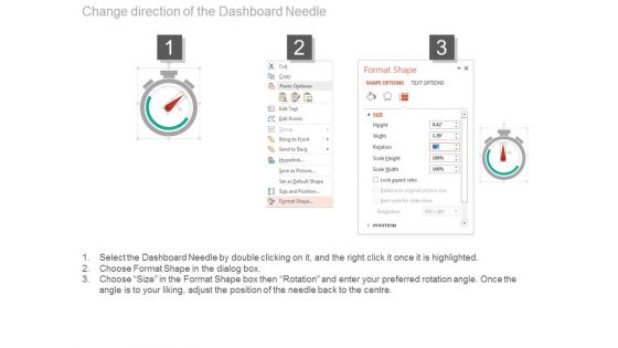 Stopwatch With Percentage Value Analysis Powerpoint Slides