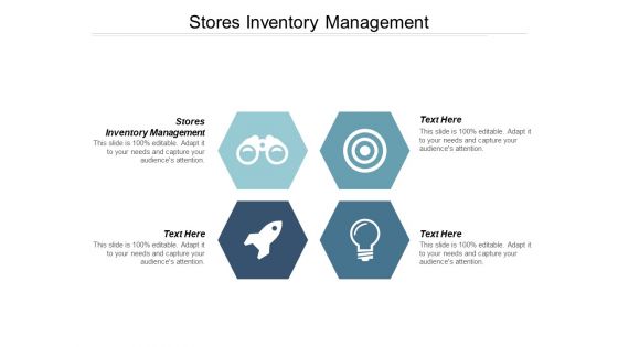 Stores Inventory Management Ppt PowerPoint Presentation Show Background