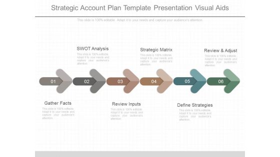Strategic Account Plan Template Presentation Visual Aids