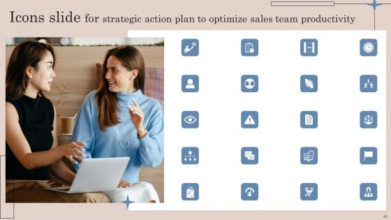 Strategic Action Plan To Optimize Sales Team Productivity Ppt PowerPoint Presentation Complete Deck With Slides