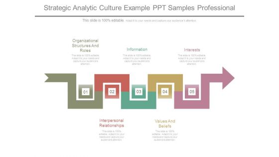 Strategic Analytic Culture Example Ppt Samples Professional