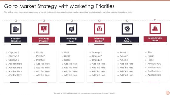 Strategic Business Plan Effective Tools And Templates Set 2 Go To Market Strategy With Marketing Priorities Topics PDF