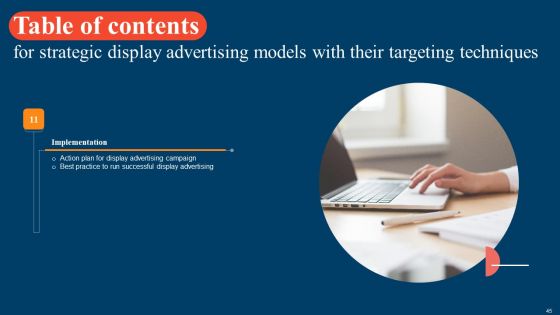 Strategic Display Advertising Models With Their Targeting Techniques Ppt PowerPoint Presentation Complete Deck With Slides