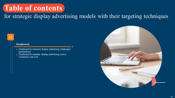 Strategic Display Advertising Models With Their Targeting Techniques Ppt PowerPoint Presentation Complete Deck With Slides