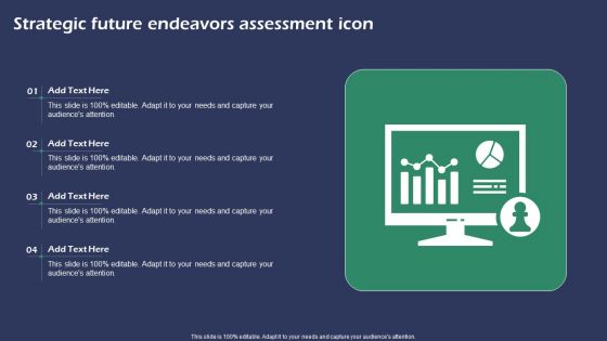 Strategic Future Endeavors Assessment Icon Introduction PDF