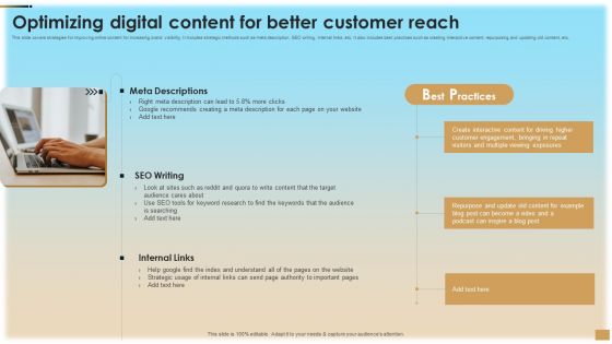 Strategic Optimization Of Customer Journey Touchpoints Optimizing Digital Content Formats PDF