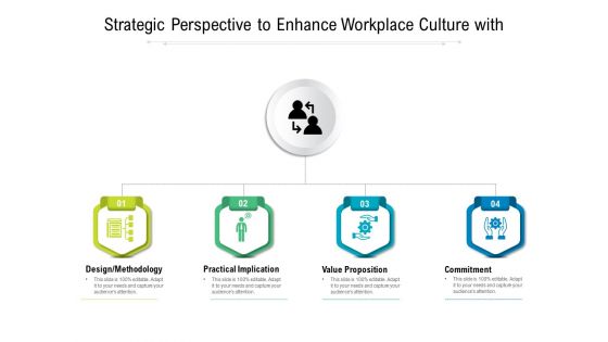 Strategic Perspective To Enhance Workplace Culture With Ppt PowerPoint Presentation Visual Aids Icon PDF