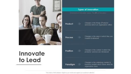 Strategic Plan For Companys Development Innovate To Lead Ppt PowerPoint Presentation Professional Graphics Design