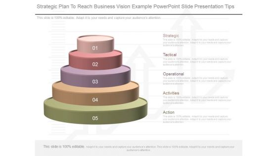 Strategic Plan To Reach Business Vision Example Powerpoint Slide Presentation Tips