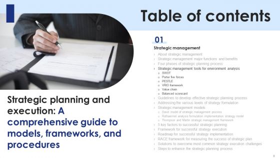 Strategic Planning And Execution A Comprehensive Guide To Models Frameworks And Procedures Complete Deck