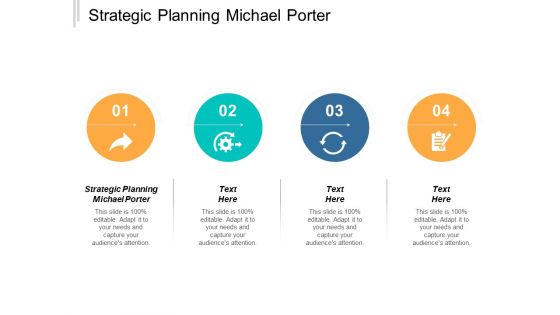 Strategic Planning Michael Porter Ppt PowerPoint Presentation Gallery Visuals Cpb