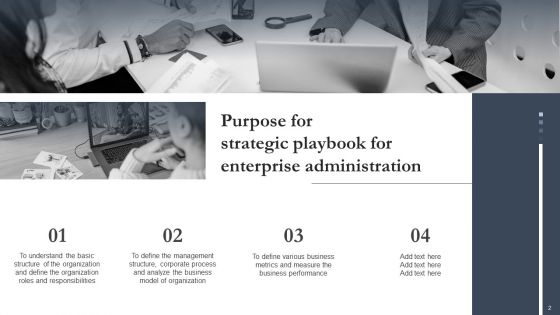 Strategic Playbook For Enterprise Administration Ppt PowerPoint Presentation Complete With Slides