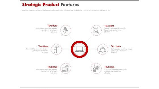Strategic Product Features Ppt Slides