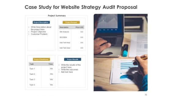 Strategic SEO Audit Proposal Ppt PowerPoint Presentation Complete Deck With Slides