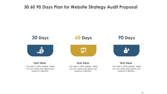 Strategic SEO Audit Proposal Ppt PowerPoint Presentation Complete Deck With Slides