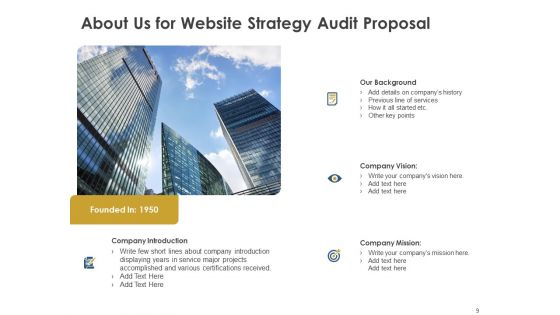 Strategic SEO Audit Proposal Ppt PowerPoint Presentation Complete Deck With Slides