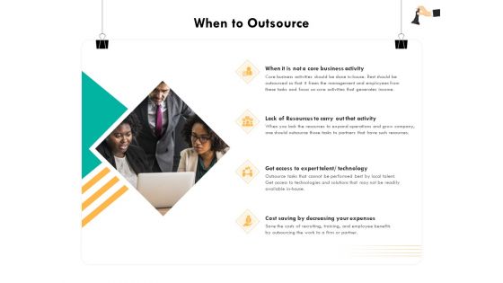 Strategic Sourcing For Better Procurement Value When To Outsource Ppt Pictures Layouts PDF