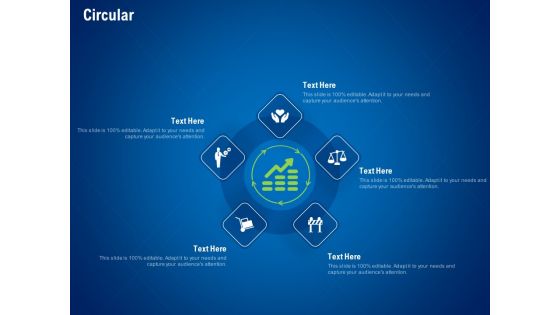 strategies distinguish nearest business rivals circular ppt infographics graphics pdf