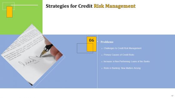 Strategies For Credit Risk Management Ppt PowerPoint Presentation Complete Deck With Slides