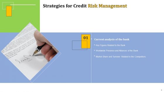 Strategies For Credit Risk Management Ppt PowerPoint Presentation Complete Deck With Slides