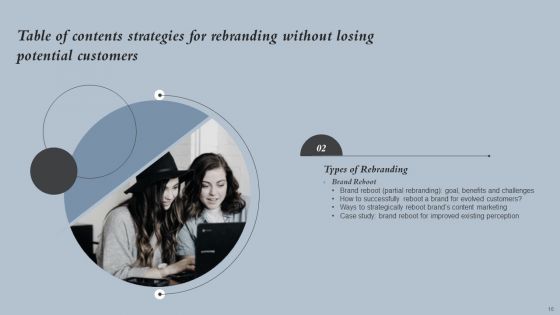 Strategies For Rebranding Without Losing Potential Customers Ppt PowerPoint Presentation Complete Deck With Slides