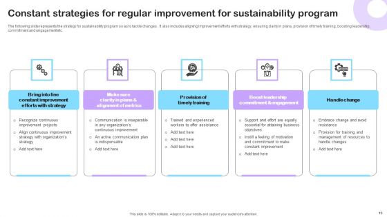 Strategies For Regular Improvement Ppt PowerPoint Presentation Complete Deck With Slides