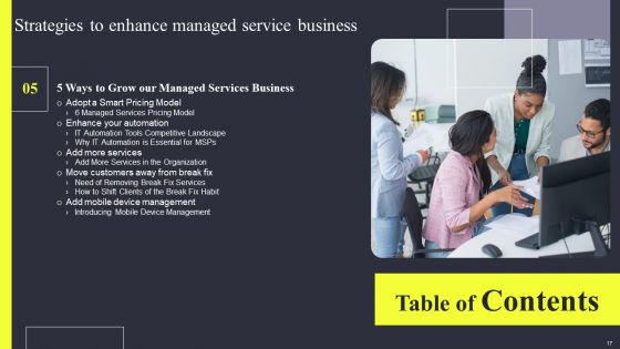 Strategies To Enhance Managed Service Business Ppt PowerPoint Presentation Complete Deck With Slides