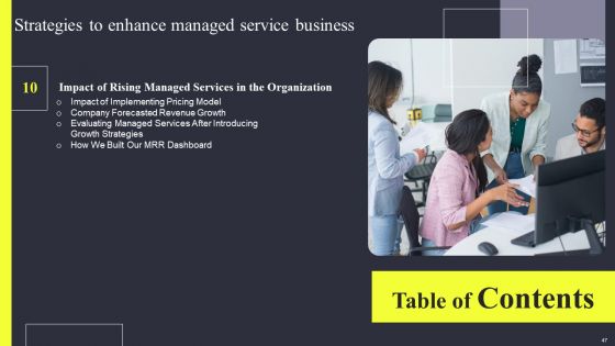 Strategies To Enhance Managed Service Business Ppt PowerPoint Presentation Complete Deck With Slides
