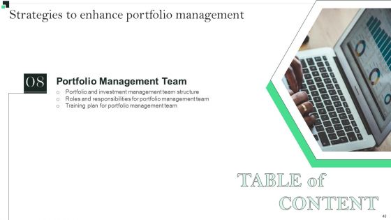 Strategies To Enhance Portfolio Management Ppt PowerPoint Presentation Complete Deck