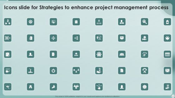Strategies To Enhance Project Management Process Ppt PowerPoint Presentation Complete With Slides