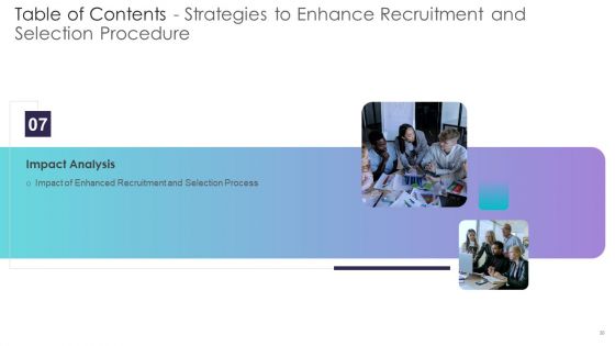 Strategies To Enhance Recruitment And Selection Procedure Ppt PowerPoint Presentation Complete Deck With Slides