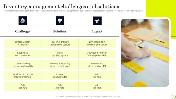 Strategies To Order And Manage Ideal Inventory Levels Ppt PowerPoint Presentation Complete Deck With Slides