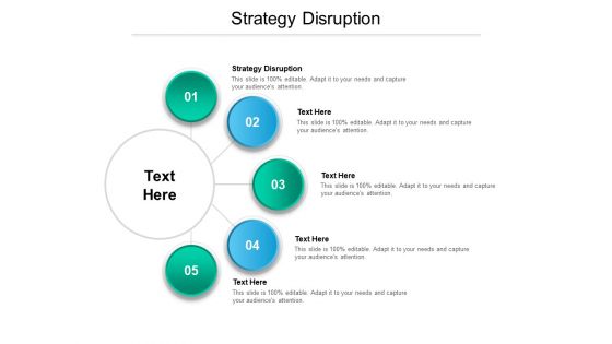 Strategy Disruption Ppt PowerPoint Presentation Show Graphics Download Cpb Pdf