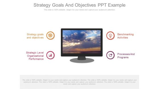 Strategy Goals And Objectives Ppt Example