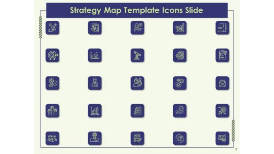 Strategy Map Template Ppt PowerPoint Presentation Complete Deck With Slides