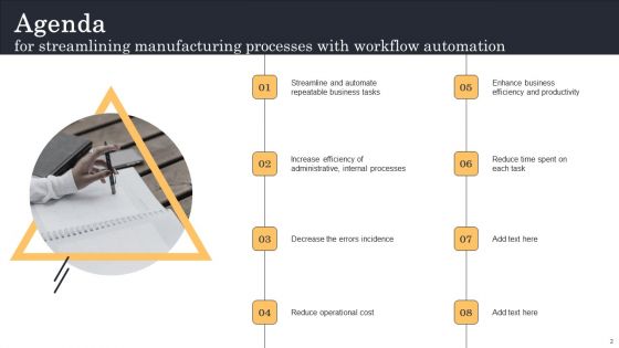 Streamlining Manufacturing Processes With Workflow Automation Ppt PowerPoint Presentation Complete Deck With Slides