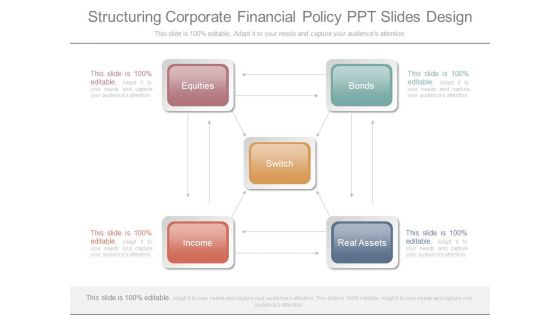 Structuring Corporate Financial Policy Ppt Slides Design Structuring Corporate Financial Policy Ppt Slides Design