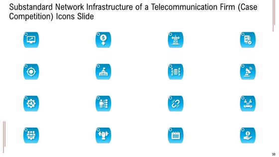Substandard Network Infrastructure Of A Telecommunication Firm Case Competition Ppt PowerPoint Presentation Complete Deck With Slides