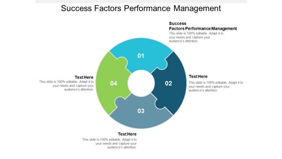 Success Factors Performance Management Ppt PowerPoint Presentation Portfolio Examples Cpb