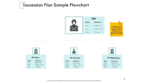 Succession Plan Sample Flowchart Ppt PowerPoint Presentation Outline Graphics