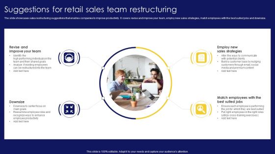 Suggestions For Retail Sales Team Restructuring Inspiration PDF
