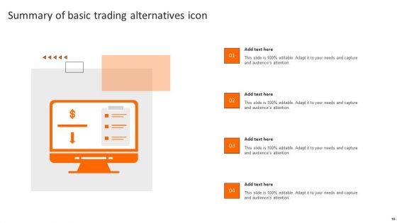 Summary Of Alternatives Ppt PowerPoint Presentation Complete Deck With Slides